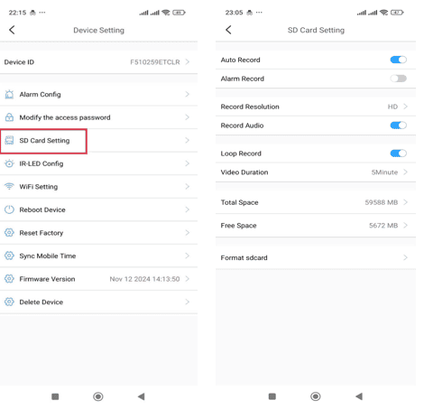 o dien lioa camera wifi